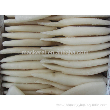 Chemical Treated IQF Frozen Squid Tube EU Standard